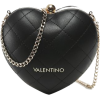 VALENTINO black heart-shaped bag - ハンドバッグ - 