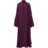 VALENTINO burgundy purple silk dress - 连衣裙 - 