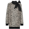 VALENTINO cashmere leopard bow jumper - Puloveri - 