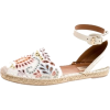 VALENTINO enbroidered espadrille - Ballerina Schuhe - 