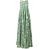 VALENTINO floral print strapless gown - Kleider - 