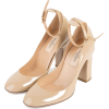 VALENTINO neutral patent mary jane - Klasične cipele - 
