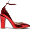 VALENTINO red metallic shoe - Классическая обувь - 