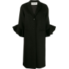 VALENTINO ruffle sleeve coat - Jaquetas e casacos - 