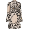 VALENTINO tiger print high neck silk min - Kleider - 