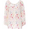 VELVET Molina floral-printed top - 长袖衫/女式衬衫 - 