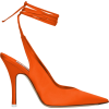 VENUS" ORANGE SLINGBACK PUMPS - Klasične cipele - 