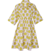 VERANDAD yellow printed mini dress - Dresses - 