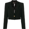 VERSACE cropped tuxedo jacket - Chaquetas - 