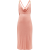 VERSACE  Crystal-embellished cowl-neck d - sukienki - 