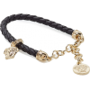 VERSACE Leather Bracelet with Medusa Pen - Bransoletka - 