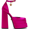 VERSACE Pink Medusa Platform Heels - Sandals - 1,210.00€  ~ £1,070.70