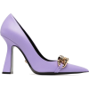 VERSACE lilac purple embellished pumps - Klasyczne buty - 