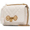 VERSACE off white Icon medium quilted le - Kleine Taschen - 