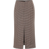 VICTORIA BECKHAM Checked wool skirt - Suknje - 