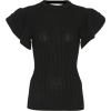 VICTORIA VICTORIA BECKHAM Ribbed wool sw - Pullovers - $445.00 