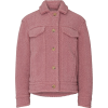 VINCE Pink Faux sherpa jacket - Jakne in plašči - 