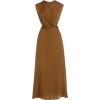 VINCE brown dress - sukienki - 