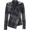 VIVIENNE WESTWOOD Plaid Blazer Chevalier - Куртки и пальто - 