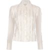 Valentino　ruffle - 长袖衫/女式衬衫 - 