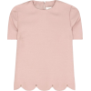Valentino blusa in lana e seta wild rose - T恤 - 