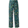 Valentino Abstract print flared trouse - Capri & Cropped - 