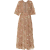 Valentino Floral Embroidered Dress - sukienki - 
