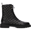 Valentino Garavani Rockstud quilted boot - Stivali - 