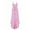 Valentino Pink Silk Gown - sukienki - 