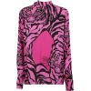 Valentino Tiger Print Blouse - Рубашки - длинные - 