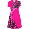 Valentino Tiger Print Skater Dress - Obleke - 