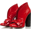 Vampire Bow Chunky Heel Ankle  - Stiefel - 