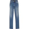 Vanessa High Rise Straight Jeans - Calças capri - 