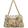 Vanina Inflorescence Floral Appliqué - Hand bag - 