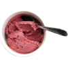 Vegan Raspberry Rum Coconut Ice Cream - Lebensmittel - 