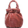 Velvet Bucket Bag - Hand bag - 