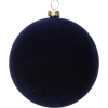 Velvet Christmas bauble - Artikel - 