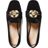 Velvet ballet flat with bee - Sapatilhas - 