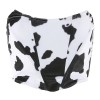 Velvet cow waist corset female strapless - Srajce - kratke - $15.99  ~ 13.73€