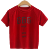Velvet crew neck t-shirt - Shirts - kurz - $19.99  ~ 17.17€