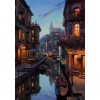 Venice at night. - Background - 