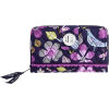 Vera Bradley Turn Lock Wallet Floral Nightingale - Denarnice - $42.99  ~ 36.92€