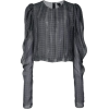 Vera Wang Checkered print loose blouse - 长袖衫/女式衬衫 - 