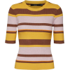 Vero Moda yellow striped jumper - T-shirts - 