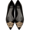 Versace Black Medusa Ballerina Flats - scarpe di baletto - 