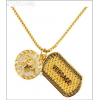 Versace Gold plated Military style - Necklaces - 