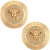 Versace Medusa Button Earrings - Orecchine - 