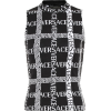 Versace - Sleeveless logo top - Koszulki - krótkie - 