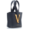 Versace Tribute Leather Loop Top Handle - Hand bag - 