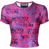 Versace crop top - T恤 - $221.00  ~ ¥1,480.77
